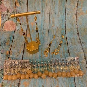 Lot of New Costume Earrings, 14 Pair